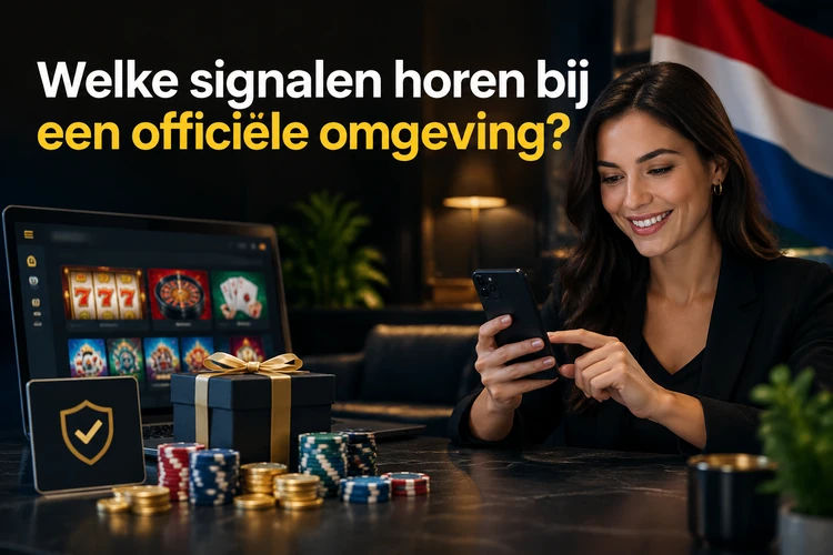 Welke signalen horen bij een officiële omgeving?