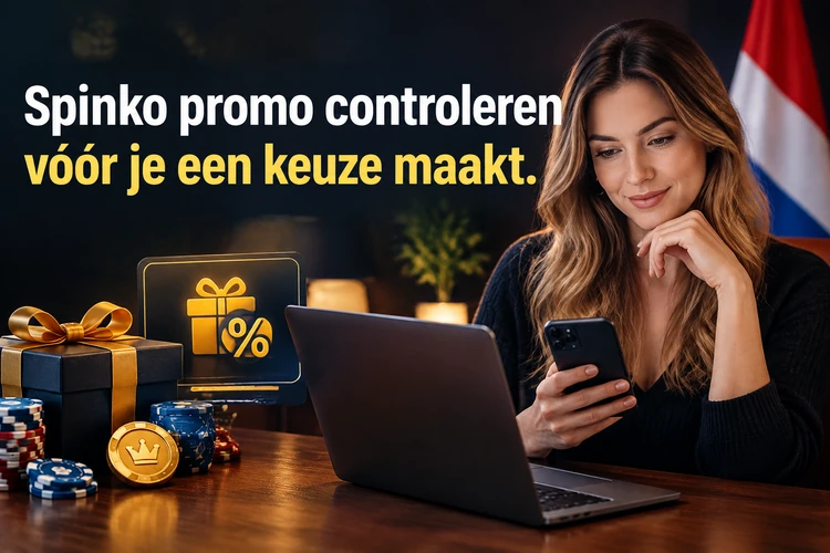 Spinko promo controleren vóór je een keuze maakt